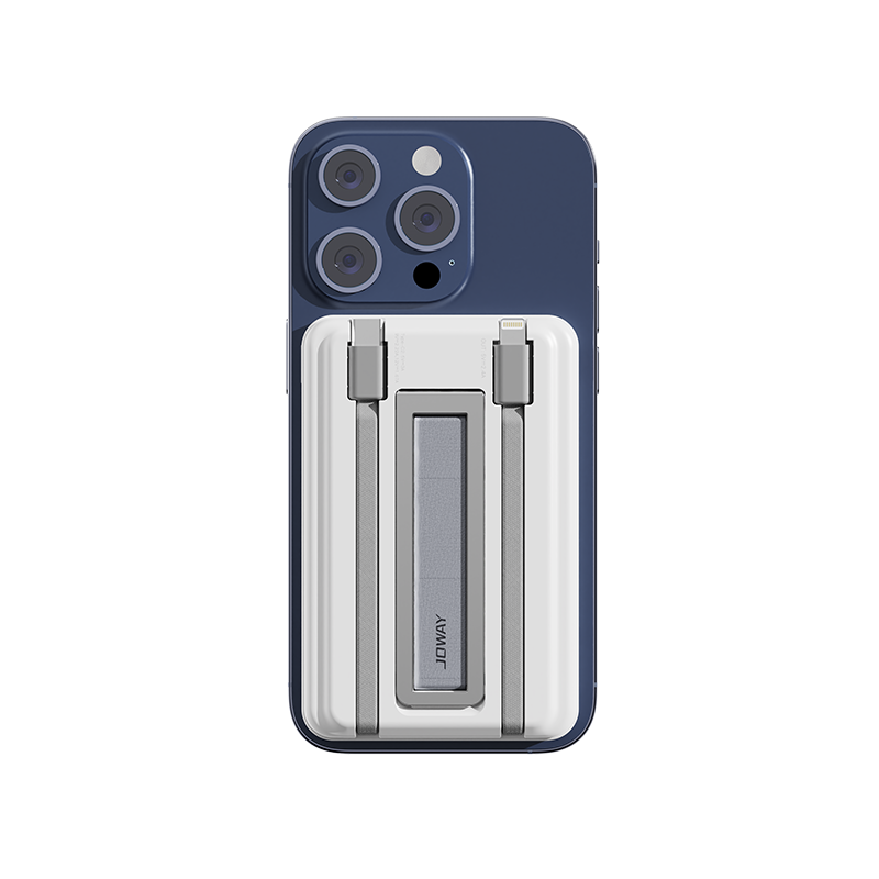 JP511S 五合一磁吸支架带线移动电源_移动电源_深圳市立博电源有限公司