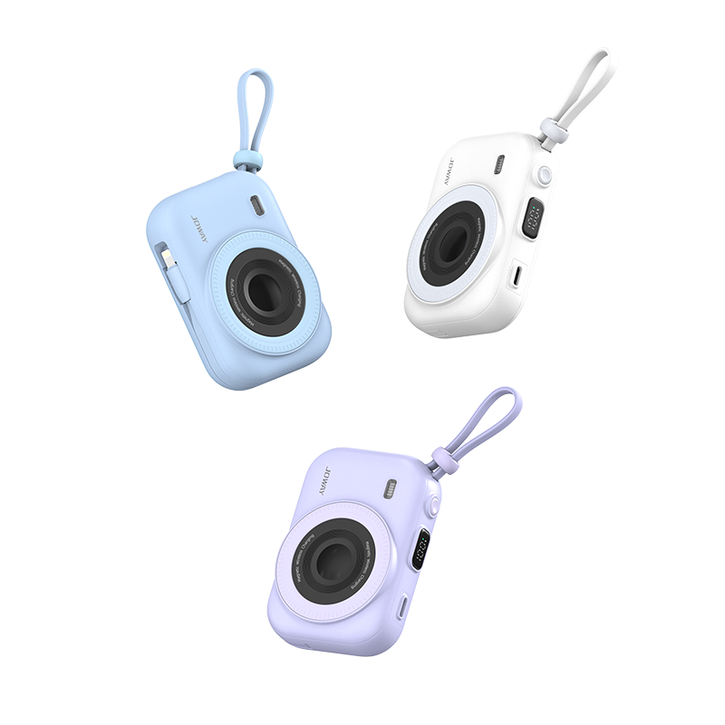 JP515 自带双线磁吸无线充电宝_移动电源_深圳市立博电源有限公司